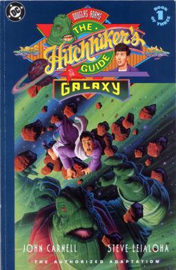 The front cover of the DC Comics adaptation of the first book