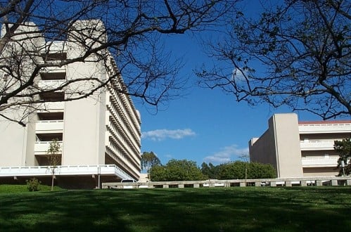 The School of Social Sciences from Aldrich Park