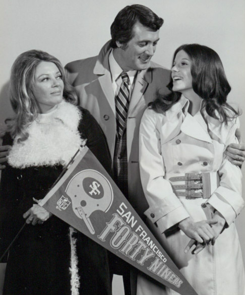 Mac and Sally with Dr. Marion Voight (played by Sheree North), 1972.