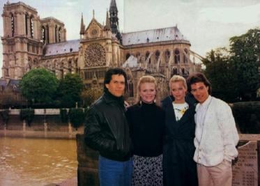 The show's popularity in France spun off a storyline in which Eden Capwell (Marcy Walker), Cruz Castillo (A Martinez), Kelly Capwell (Carrington Garland) and Ric Castillo (Peter Love) went to Paris to search after Eden's and Cruz's child.