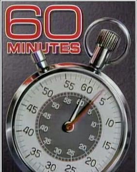 Since the show's inception in 1968, the opening of 60 Minutes features a stopwatch. The Aristo (Heuer) design first appeared in 1978. On October 29, 2006, the background changed to red, the title text color changed to white, and the stopwatch was shifted to the upright position. This version was used from 1992 to 2006 (the Eurostile font text was changed in 1998).