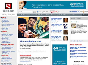 Front-page design in 2006