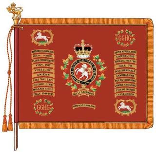 The standard of The Governor General's Horse Guards.