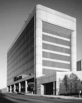 Alfred P. Murrah Federal Building as it appeared before its destruction