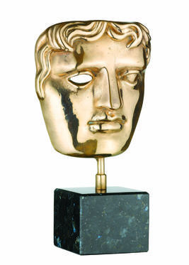The BAFTA award, designed by Mitzi Cunliffe