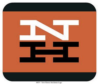 NH logo created by Herbert Matter during the McGinnis era (1954–1956)