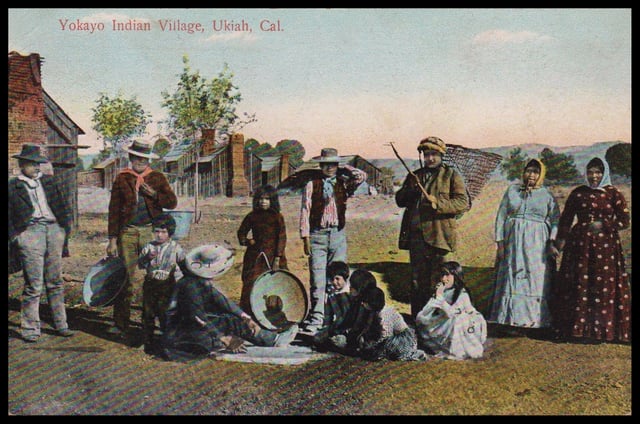 Group of California indigenous people