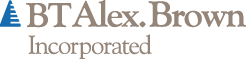 BT Alex. Brown logo in use between 1997 and 1999 following its acquisition by Bankers Trust
