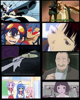 Anime artists employ many distinct visual styles