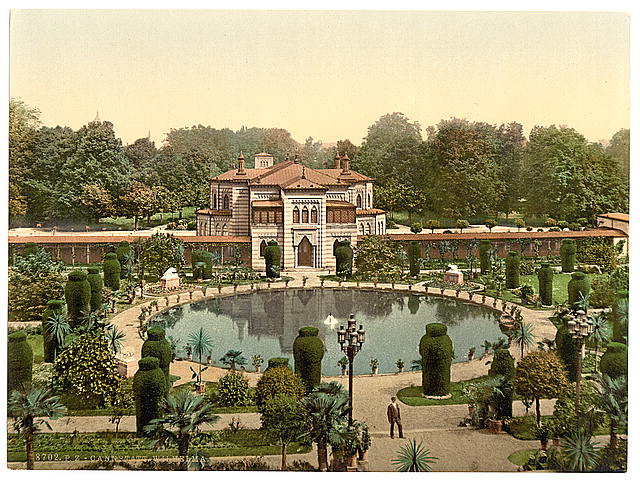 Wilhelma Zoo and Botanical Garden, around 1900