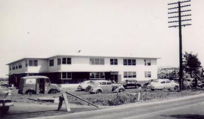 The original location of Los Angeles-Orange County State College.
