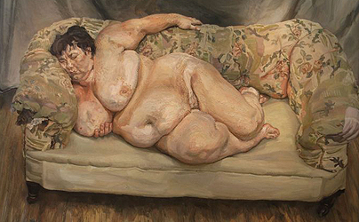 Benefits Supervisor Sleeping (1995) "I paint people, not because of what they are like, not exactly in spite of what they are like, but how they happen to be."- Lucien Freud