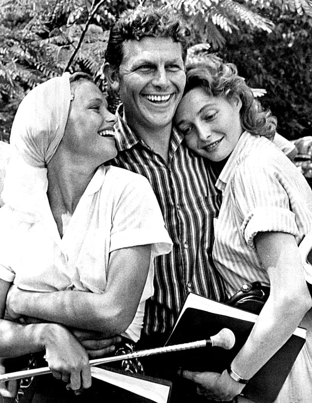 Andy Griffith was an active member of Chapel Hill's arts community while attending UNC, later starring in productions such as A Face in the Crowd and The Andy Griffith Show.