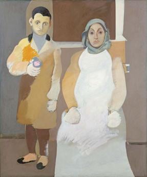 Arshile Gorky's The Artist and His Mother (ca. 1926–36)