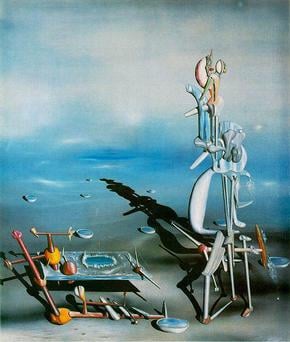 Yves Tanguy Indefinite Divisibility 1942, Albright Knox Art Gallery, Buffalo, New York