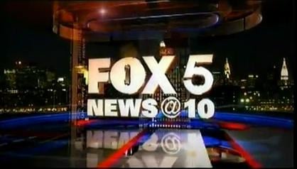 Fox 5 News at 10:00 p.m. news open, used since November 2012.