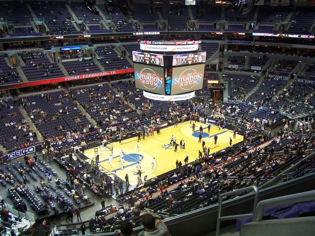 The Wizards moved to the MCI Center (later named Verizon Center and now the Capital One Arena) in 1997.