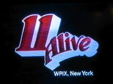 The first 11 Alive logo, which was used from 1976 to 1982. A Slightly modified version of the logo is also used for its 11.2 Subchannel where the ".2" was added next to the 11.