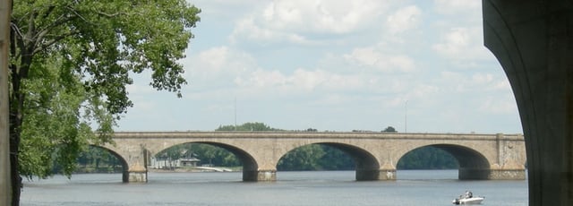 Bulkeley Bridge over the Connecticut River