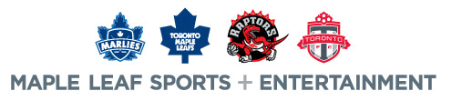 Logo of MLSE following the launch of Toronto FC, which was used until 2014