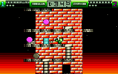 Screenshot from the Amiga version.