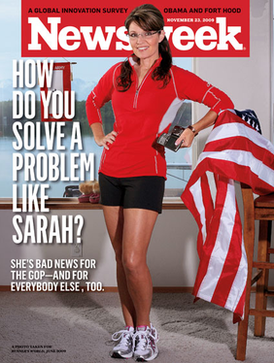 Controversial Newsweek cover, November 23, 2009, issue
