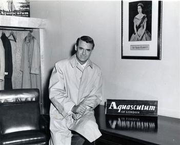 Cary Grant wearing Aquascutum