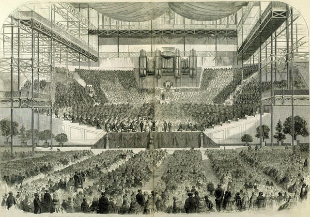 The Handel Festival at The Crystal Palace, 1857