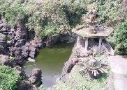 The view of old Uugong falls at the Uugong park resort owned by Rafael Pacheco