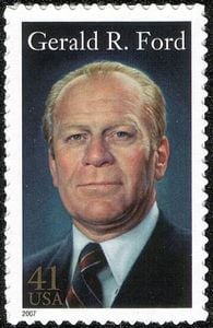 Ford honored on U.S. postage, issue of 2007