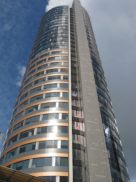 Europa Tower is the tallest building in the Baltic states and is one of the symbols of modern Vilnius and its economic growth