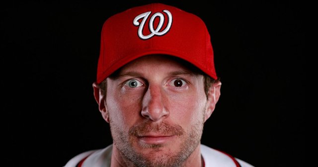 Max Scherzer's eyes