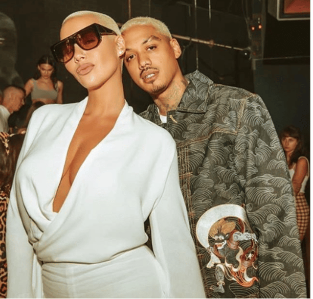 Alexander and Amber Rose