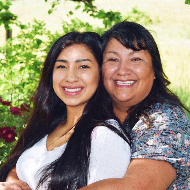 Photo of Ashley and her mother