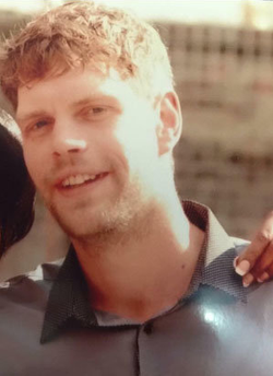 Photo of the victim Mark Van Dongen before the attack