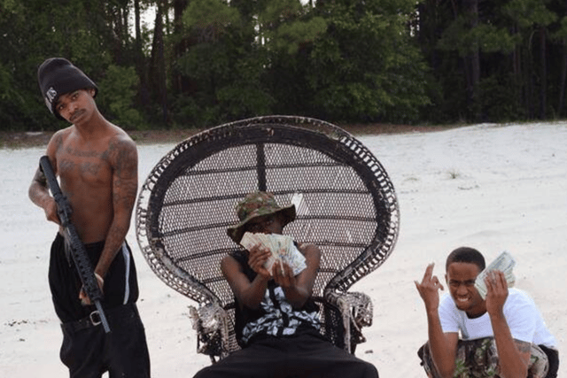 Photo of Breon with the rest of his crew.
