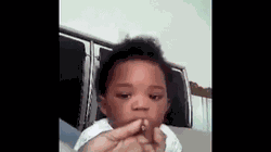 Her baby smoking marijuana
