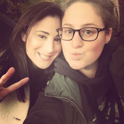 Brooke and her sister Samantha