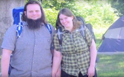 Caitlan Coleman with Joshua Boyle during the early relationship.