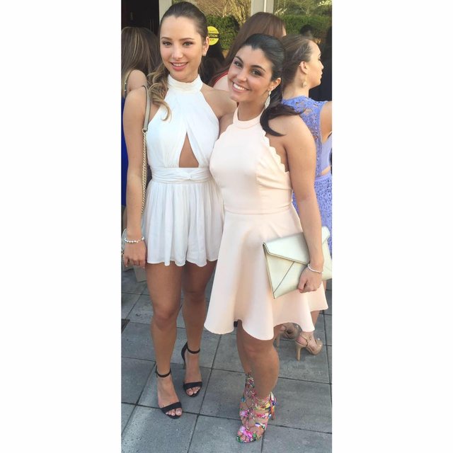 Dressed up for an event