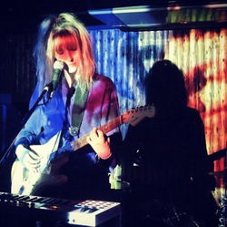 Carmen Villain at a live performance.