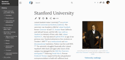How to find Wikipedia as a reference