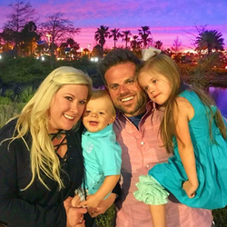 Cullen and his family