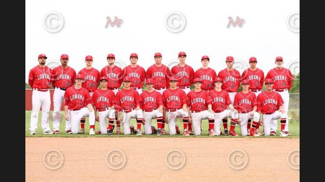 Lorena Baseball Team Picture