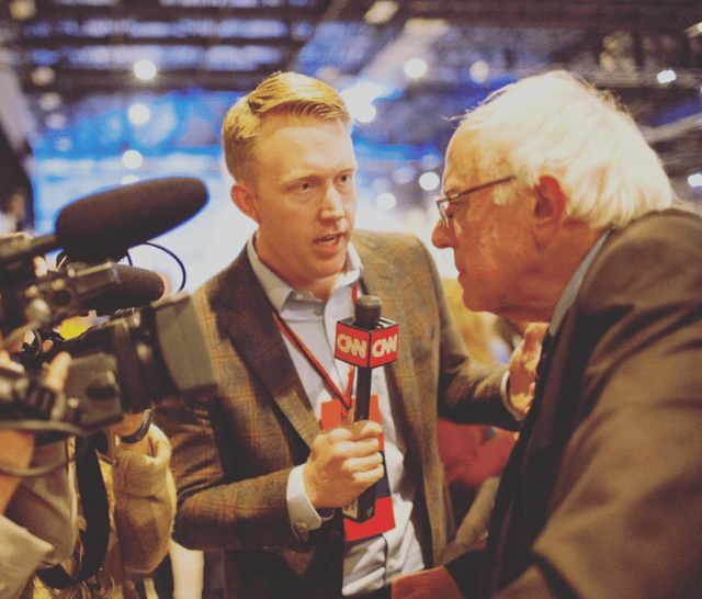 Interviewing Bernie Sanders