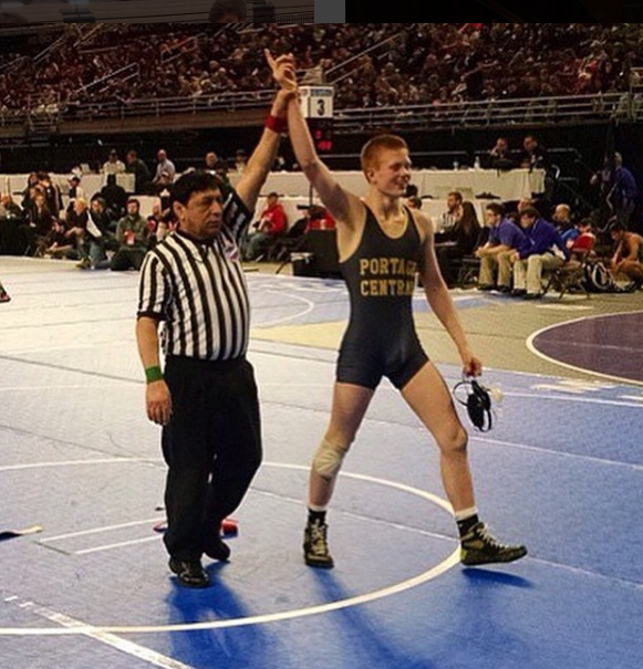 Dante had a successful wrestling career