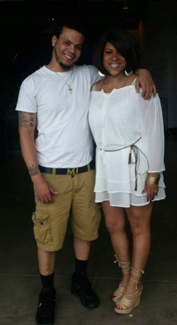 DaShawn Horne with his mother, LaDonna Horne.