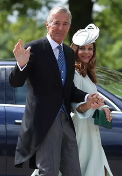 David Matthews with his wife.