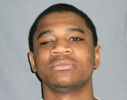 One of the mugshots taken of Davontae Sanford.