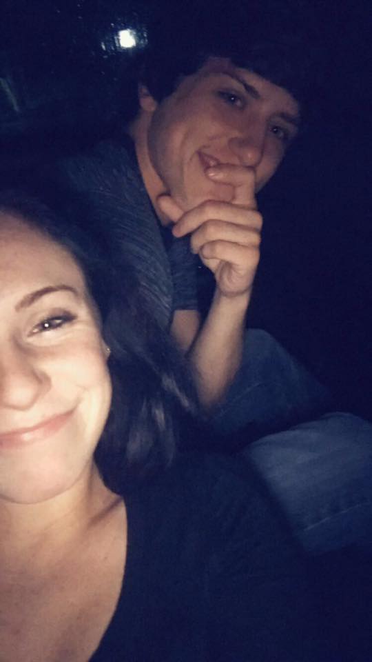 Devyn with a friend